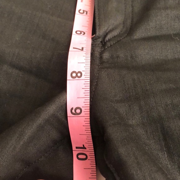 rag&bone black leather and denim jeans - Picture 7 of 8